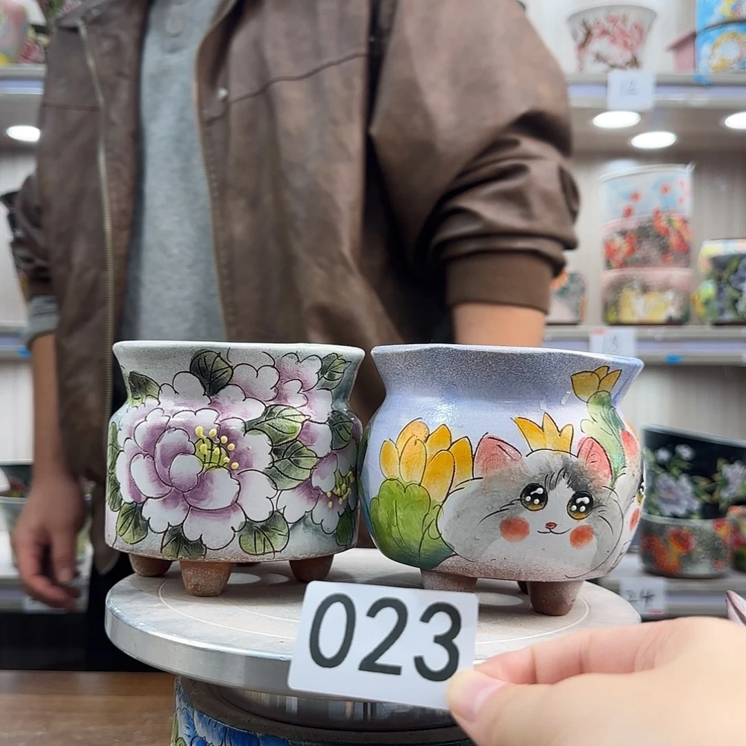 紫砂花盆瑕疵瑕疵023