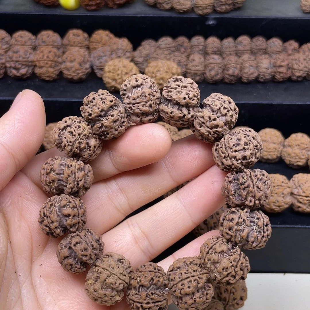 手串金刚菩提21mm飞碟梅花