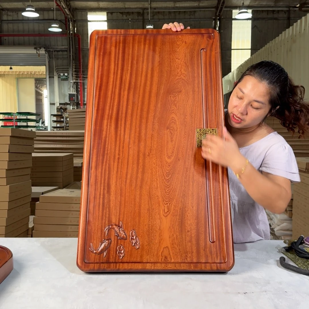 花梨木茶盘90*50尺寸