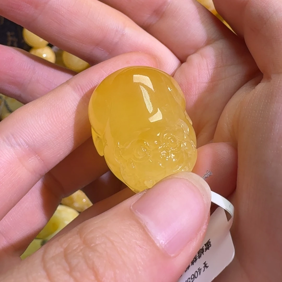 未镶嵌颈饰琥珀tx708貔貅