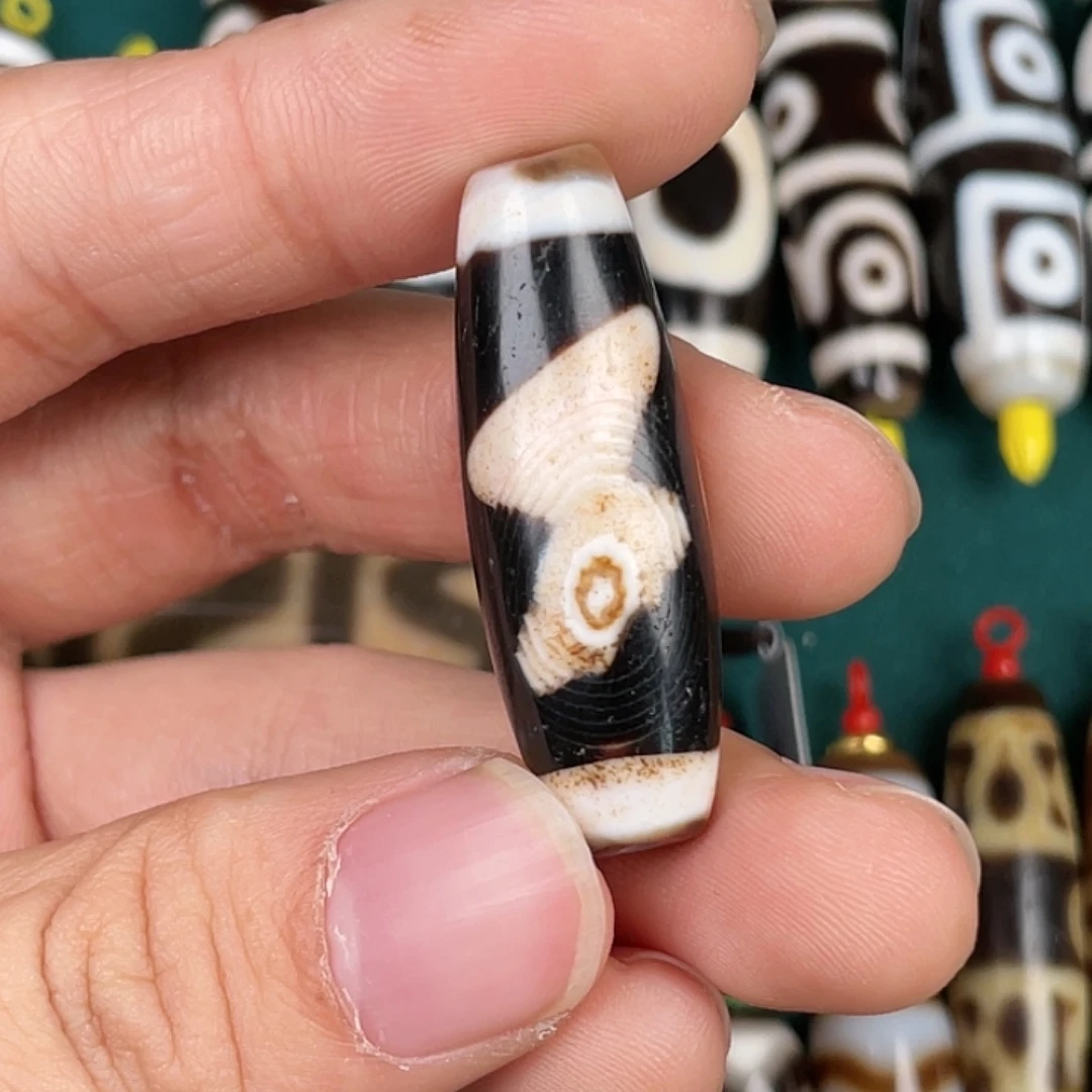 玛瑙/玉髓散珠行运闪电五眼