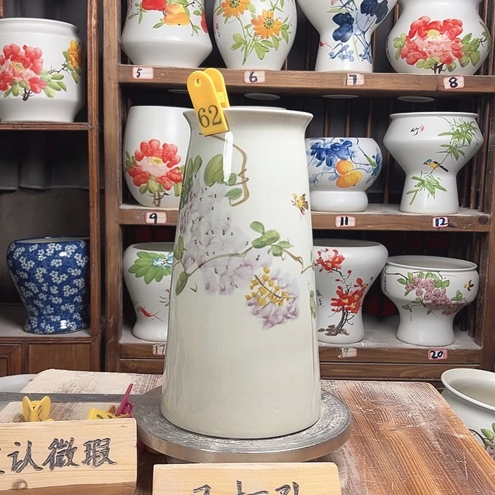 摆件62 新款陶瓷大微瑕