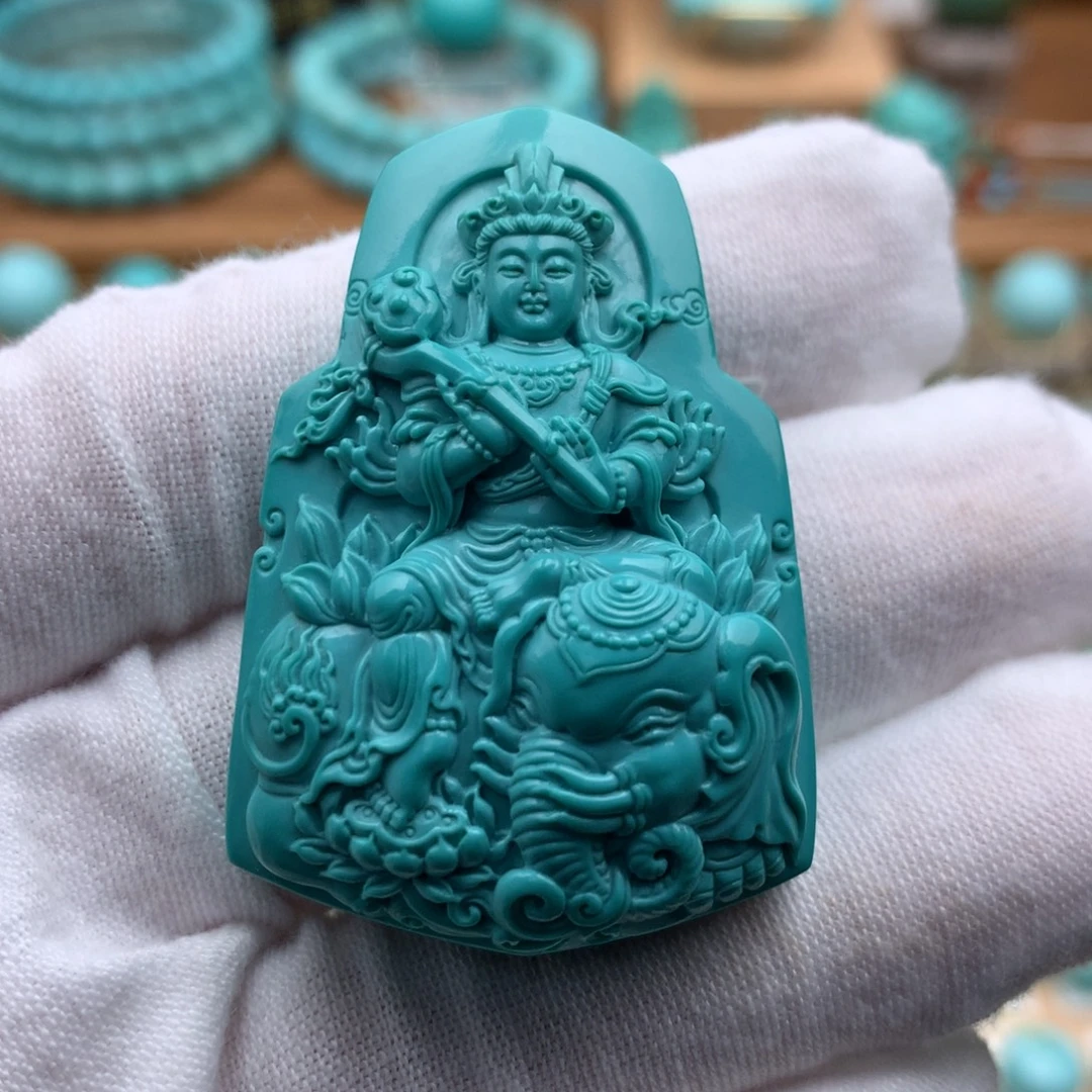 绿松石未镶嵌珠宝奇石