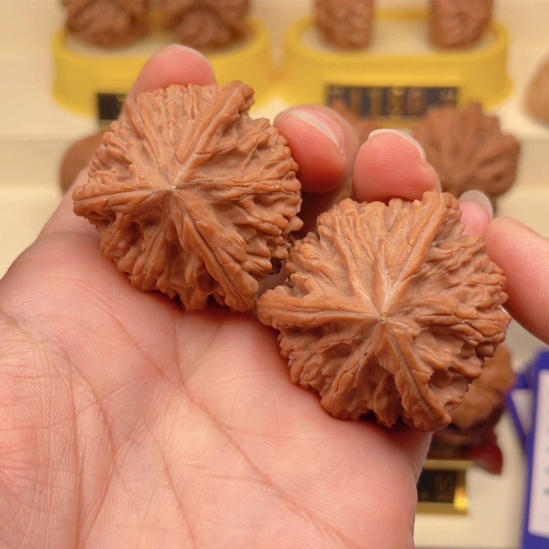 平***界把件文玩核桃玉龙粗筋40