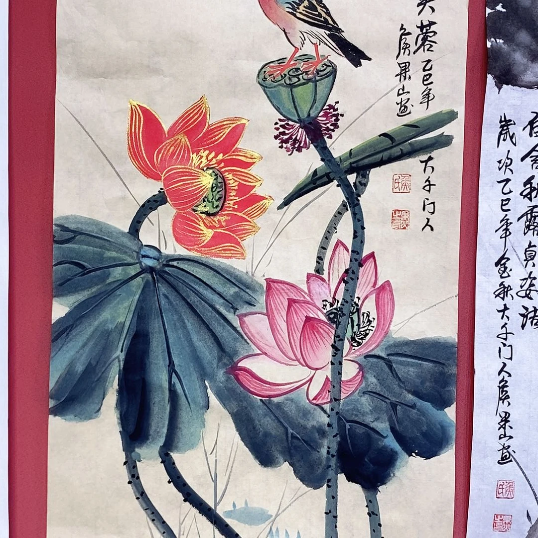 国画大风堂嫡传-侯果山老师作品路