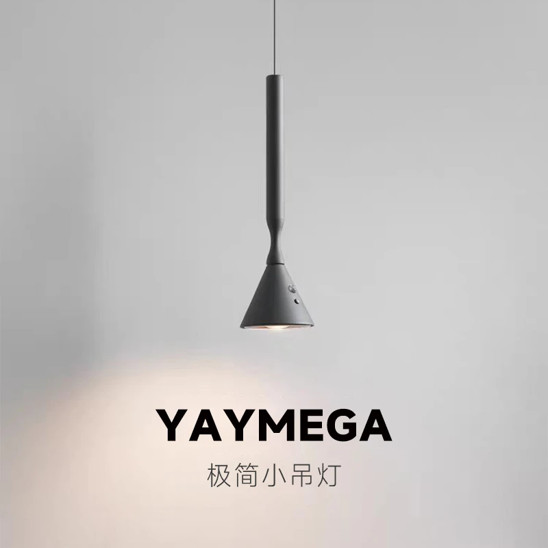 【丫丫美家】<免布线充电款>极简床头小吊灯 肤感升降