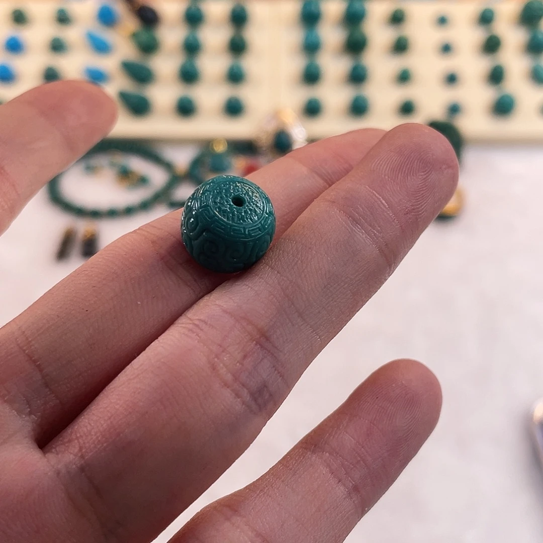 绿松石未镶嵌配饰