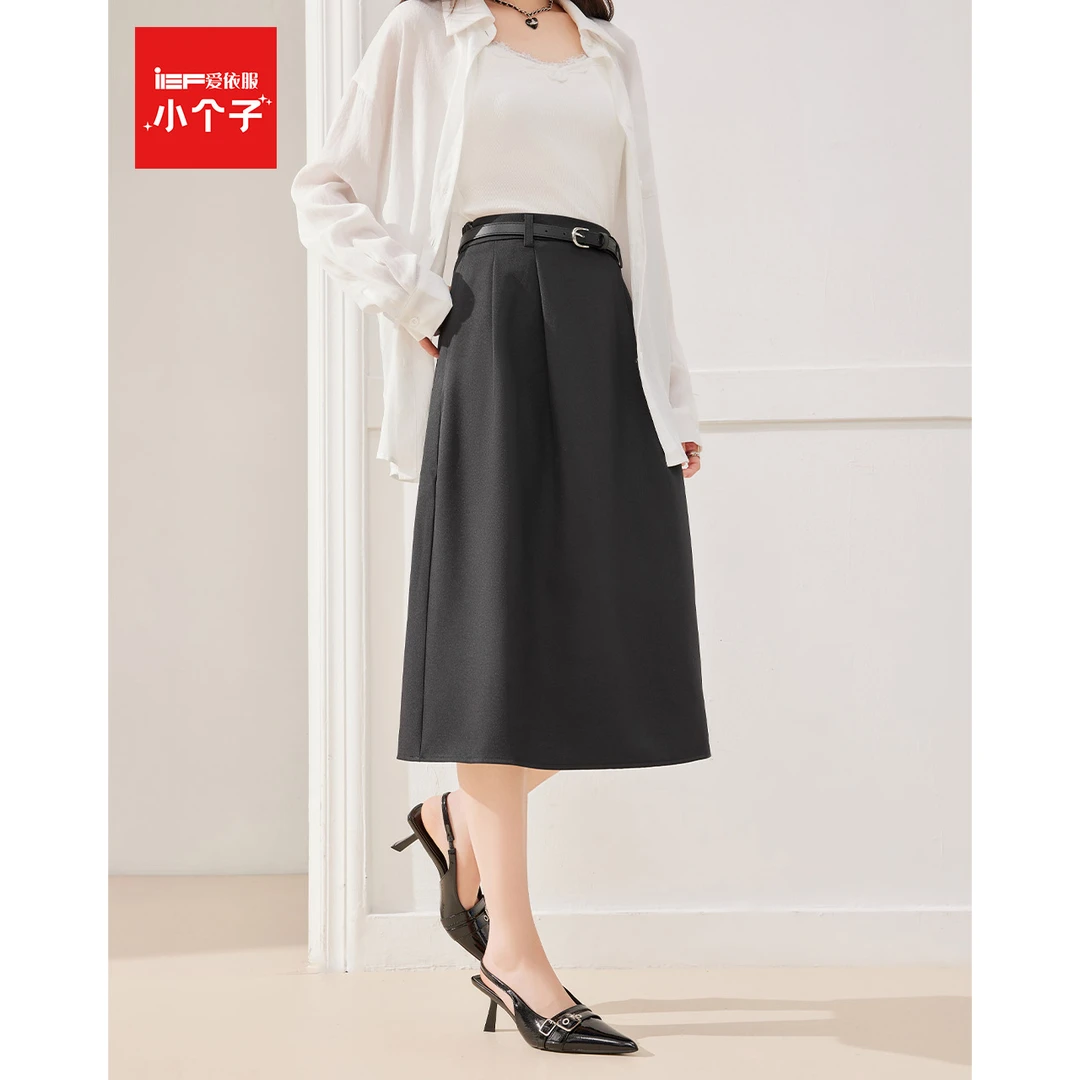 IEF/爱依服半身裙2025秋冬新款韩系成熟通勤气质简约休闲百搭单裙