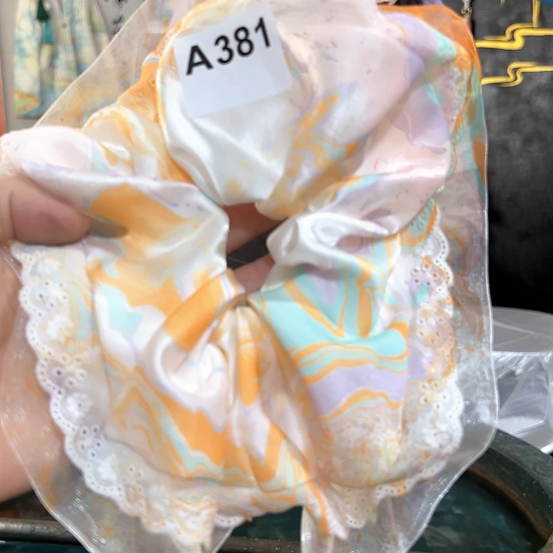 福**媽381大蕾丝发圈手作