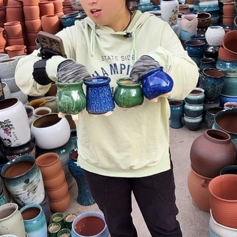 瑕疵随机八个盆子。