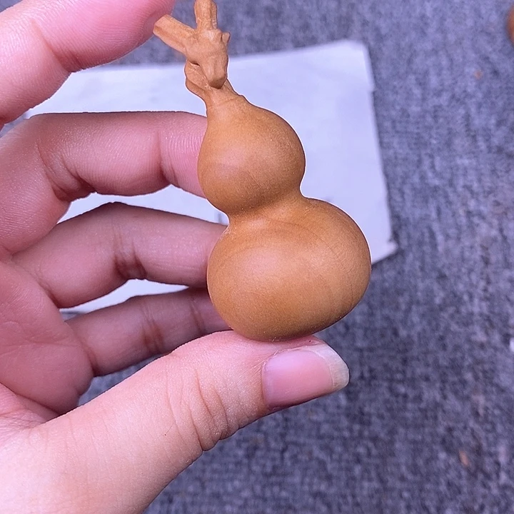 檀香木手串/手链老山檀香雕刻龙头大葫芦