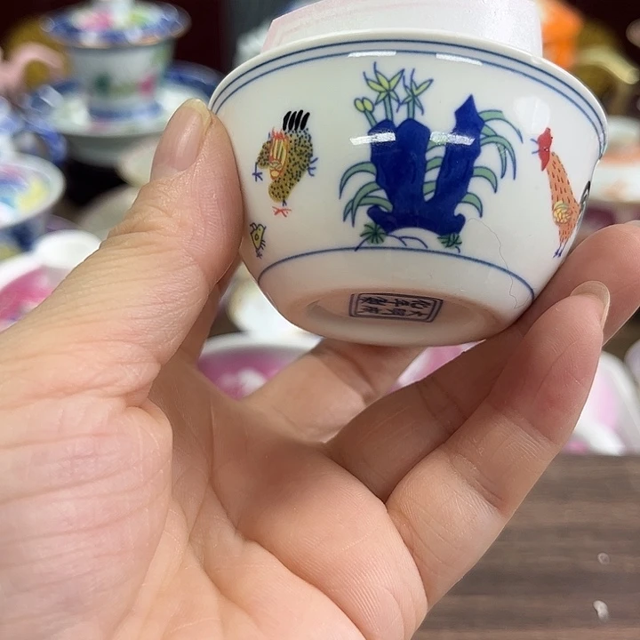 摆件景德镇陶瓷老厂瓷1