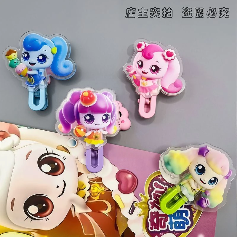 奇妙萌可卡通发夹可爱少女侧边刘海ins发卡鸭嘴发饰女孩儿童头饰