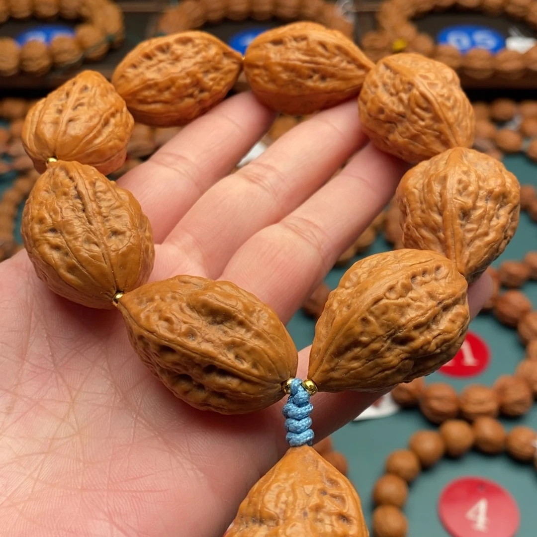 文玩核桃手串26尺寸佛头