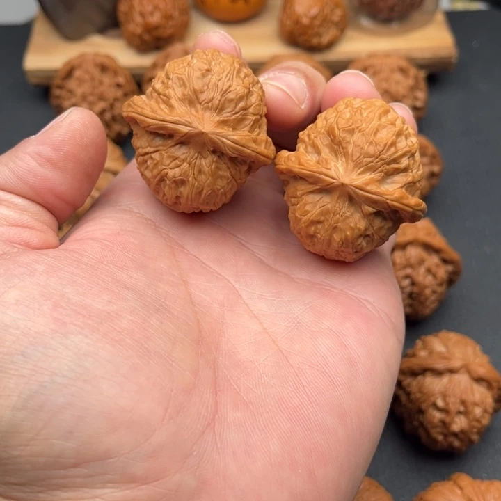 文玩核桃把件南瓜墩40