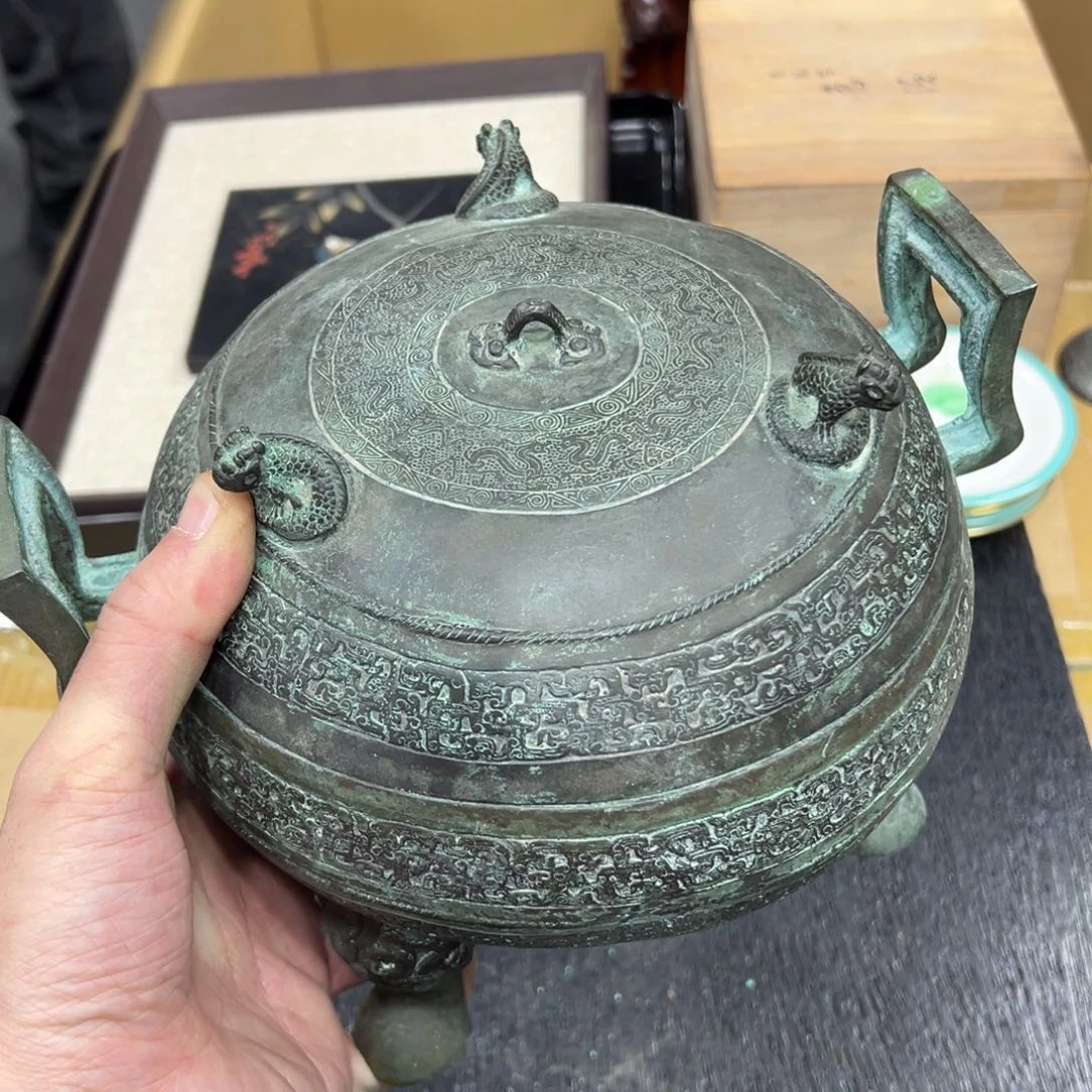望****铜中古工艺品摆件
