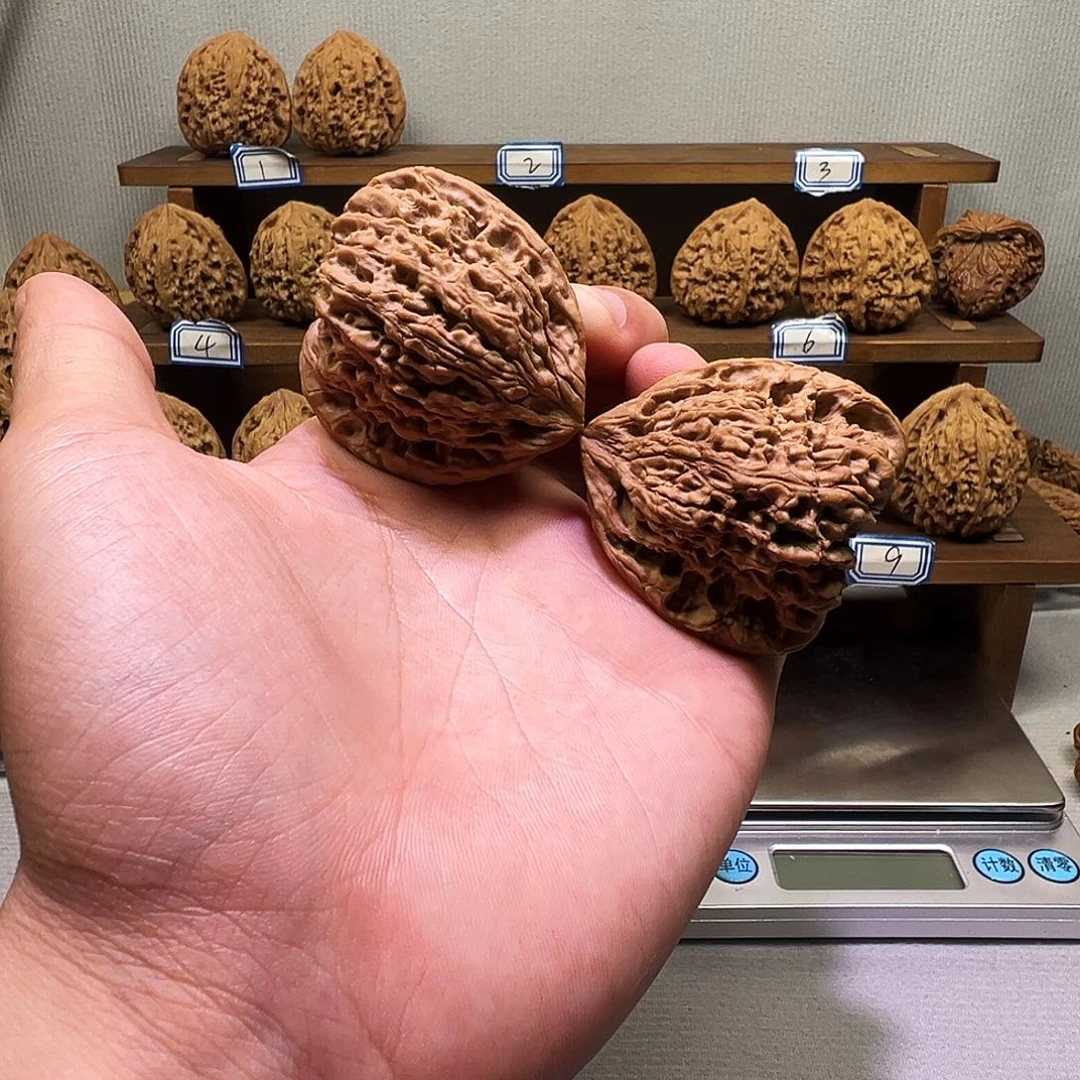 大***海吊坠文玩核桃新宇南将石44天残