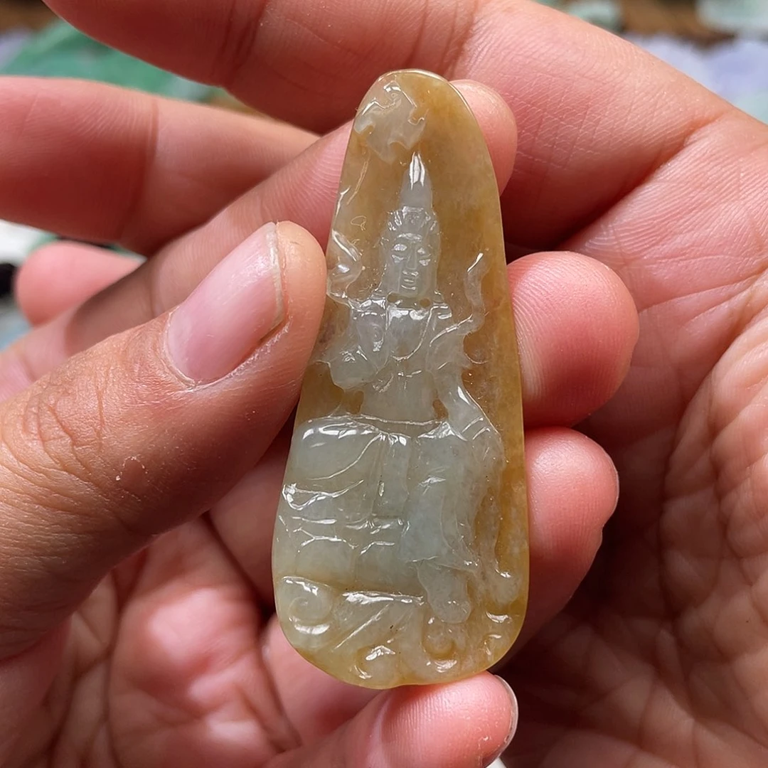 颈饰未镶嵌翡翠翡玉缘翡翠