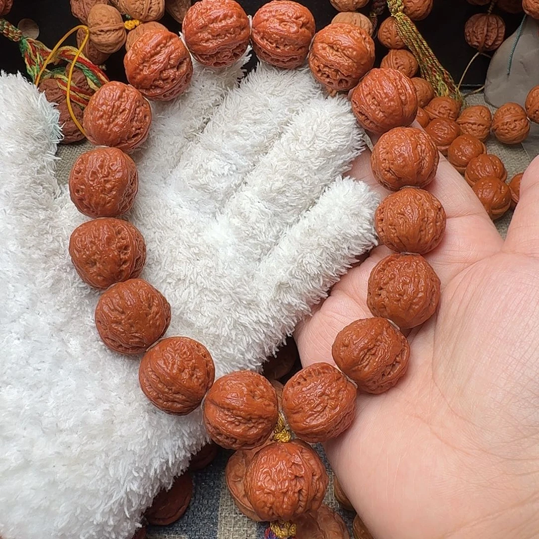 文玩核桃手串京八棱手持23