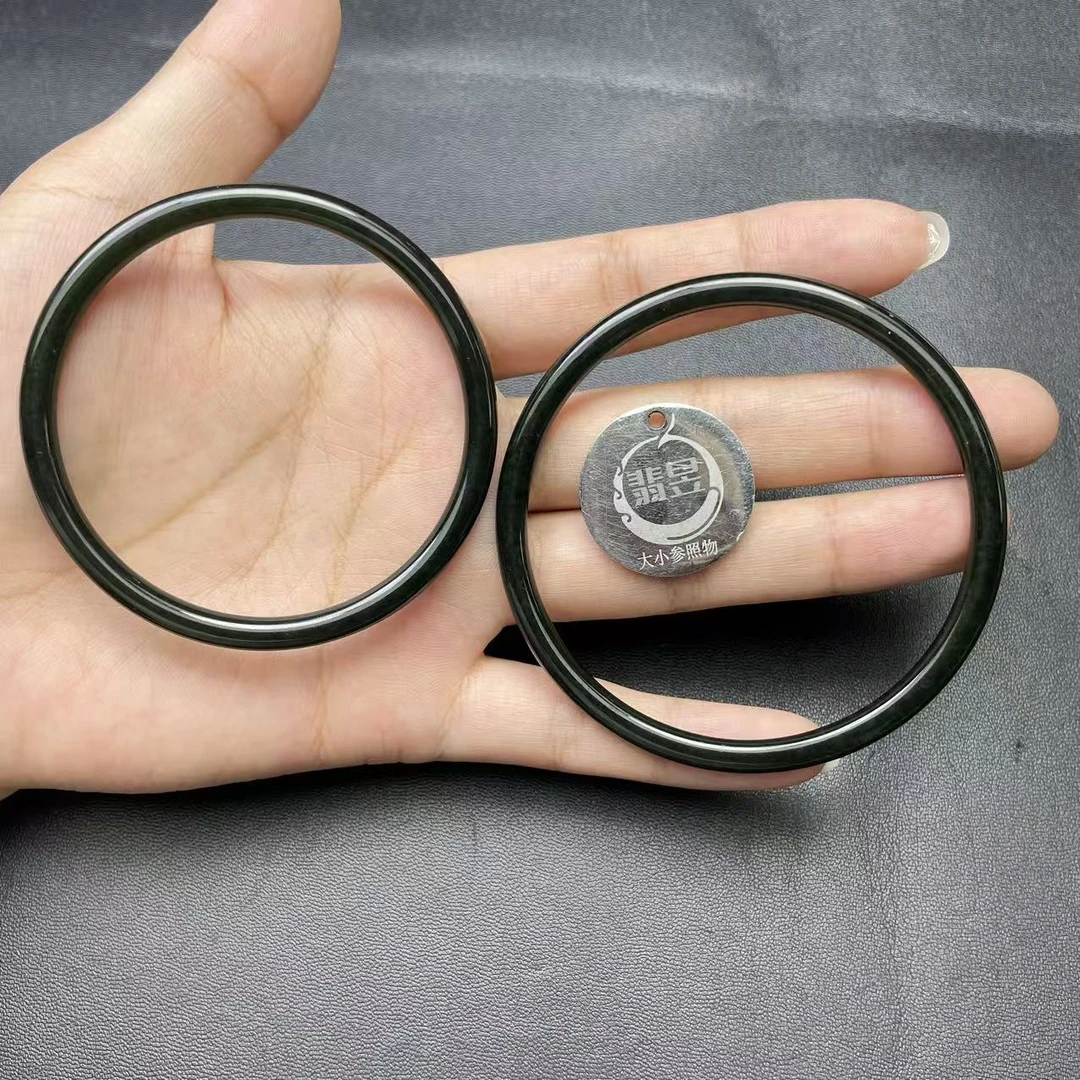 翡昱-SH20-48369-和田玉手镯-多样性发其一对