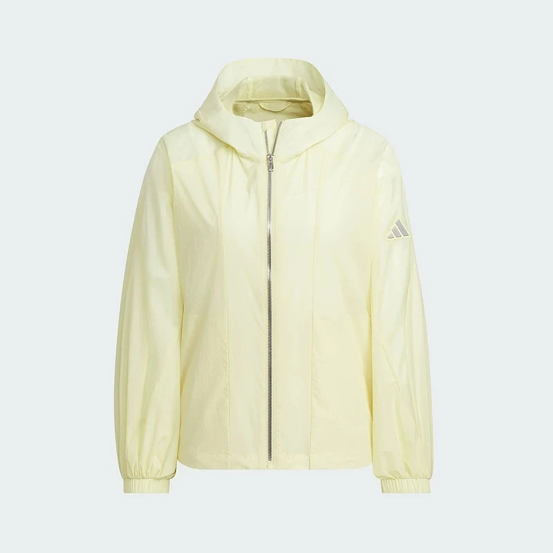 adidas/阿迪达斯防泼水外套2025夏季女款泡泡袖梭织夹克 JZ1656