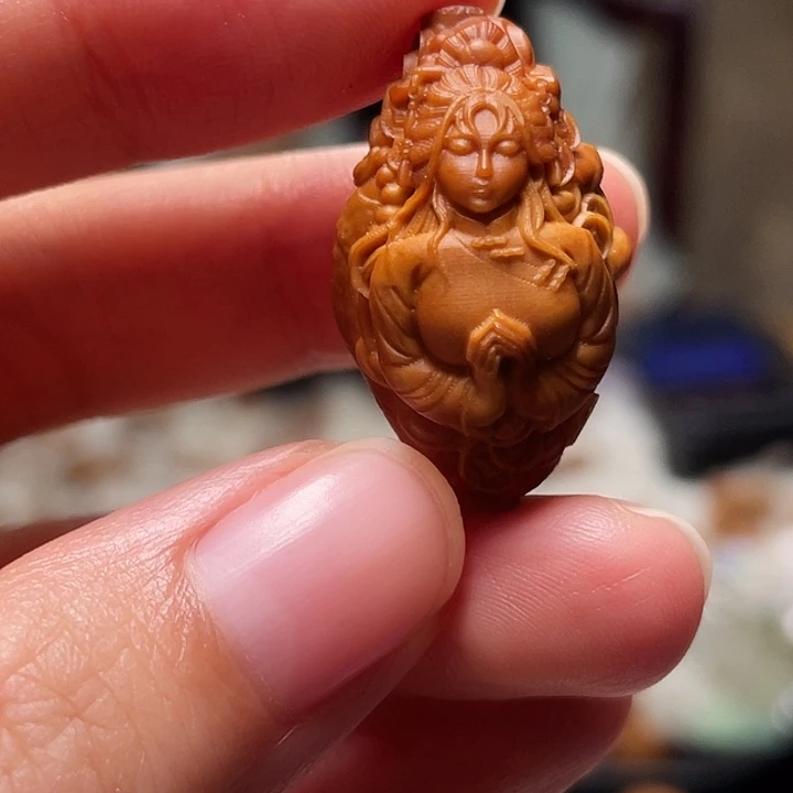 橄榄核吊坠橄榄核