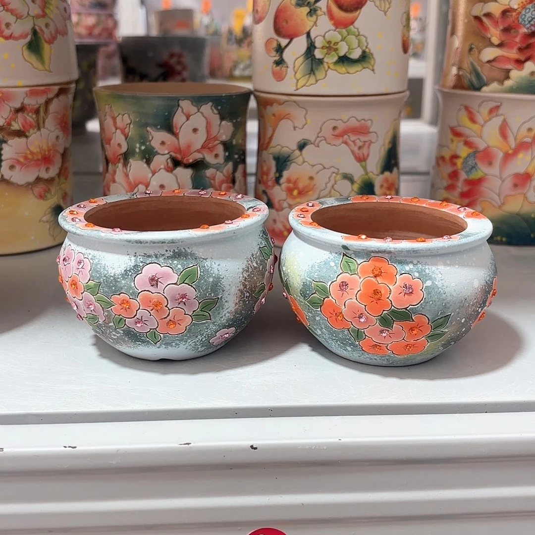 紫砂花盆手工花盆默认微瑕6/6
