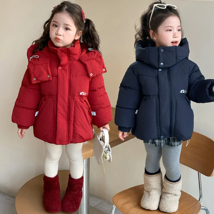 童装女童棉服冬季2025新款韩版儿童冬装保暖外套洋气女宝宝棉衣潮