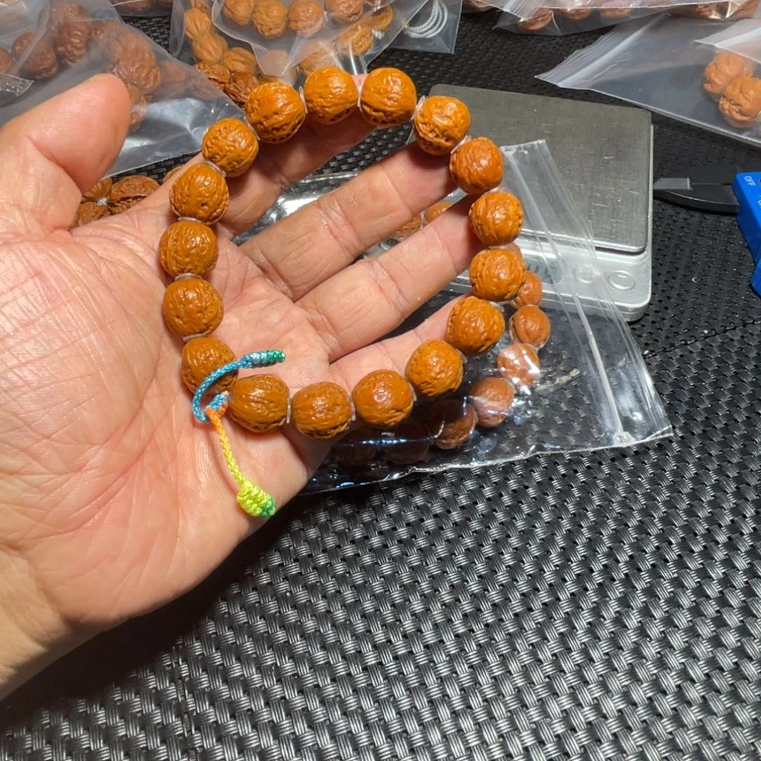 随***心手串文玩核桃金豆14