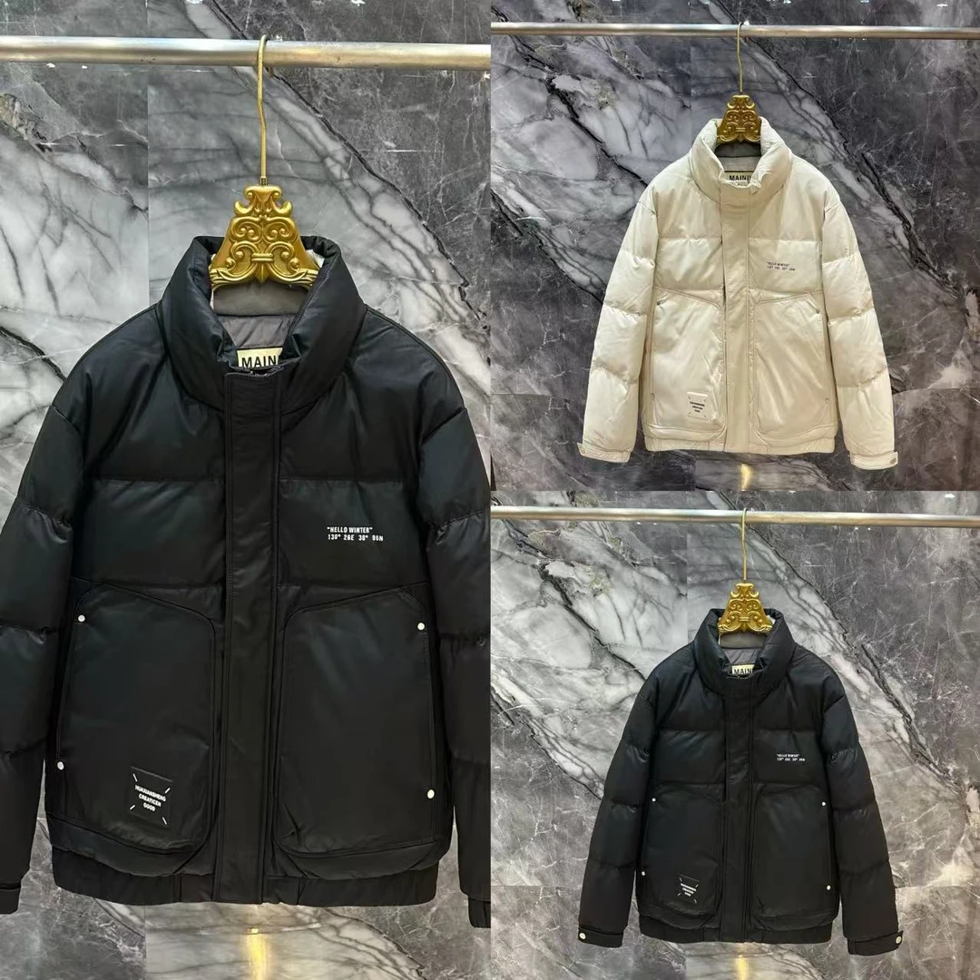 【GY】冬季新款潮流百搭立领羽绒服8630