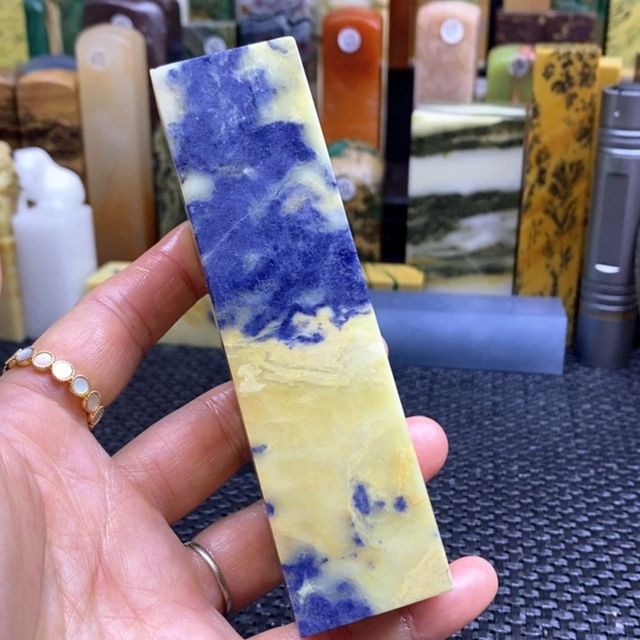 南美石青田石印章石