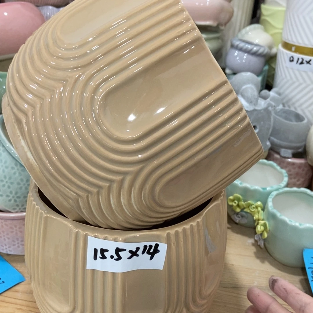 红陶陶瓷花盆凑满12米包邮