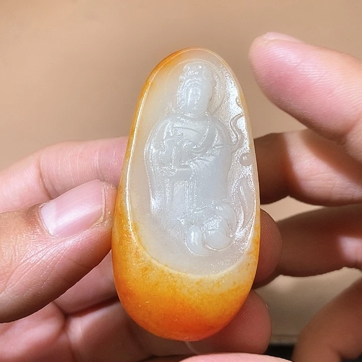 和田玉颈饰未镶嵌HX
