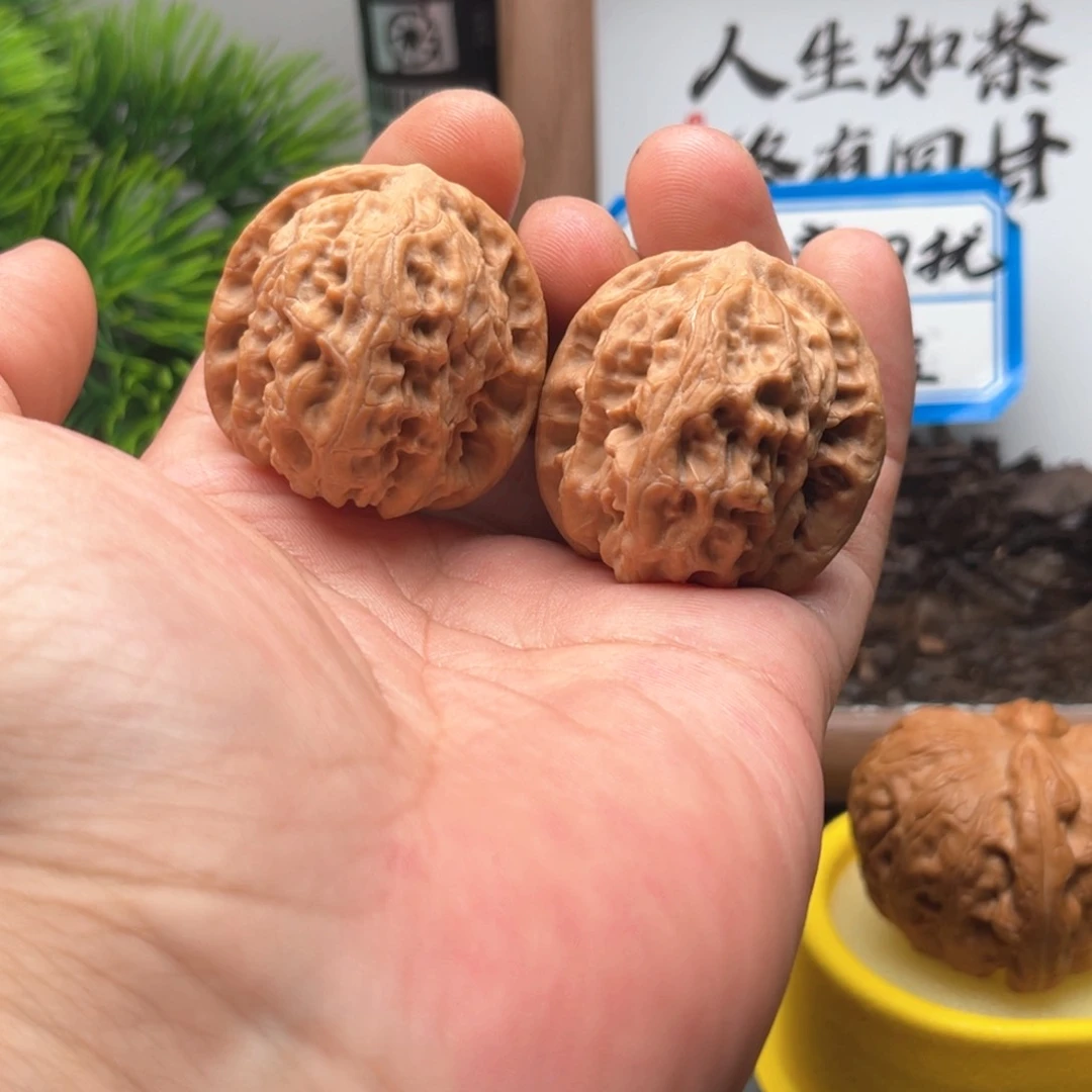 文玩核桃吊坠36野狼