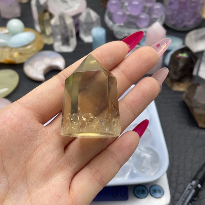 水晶5未镶嵌6*y天然水晶