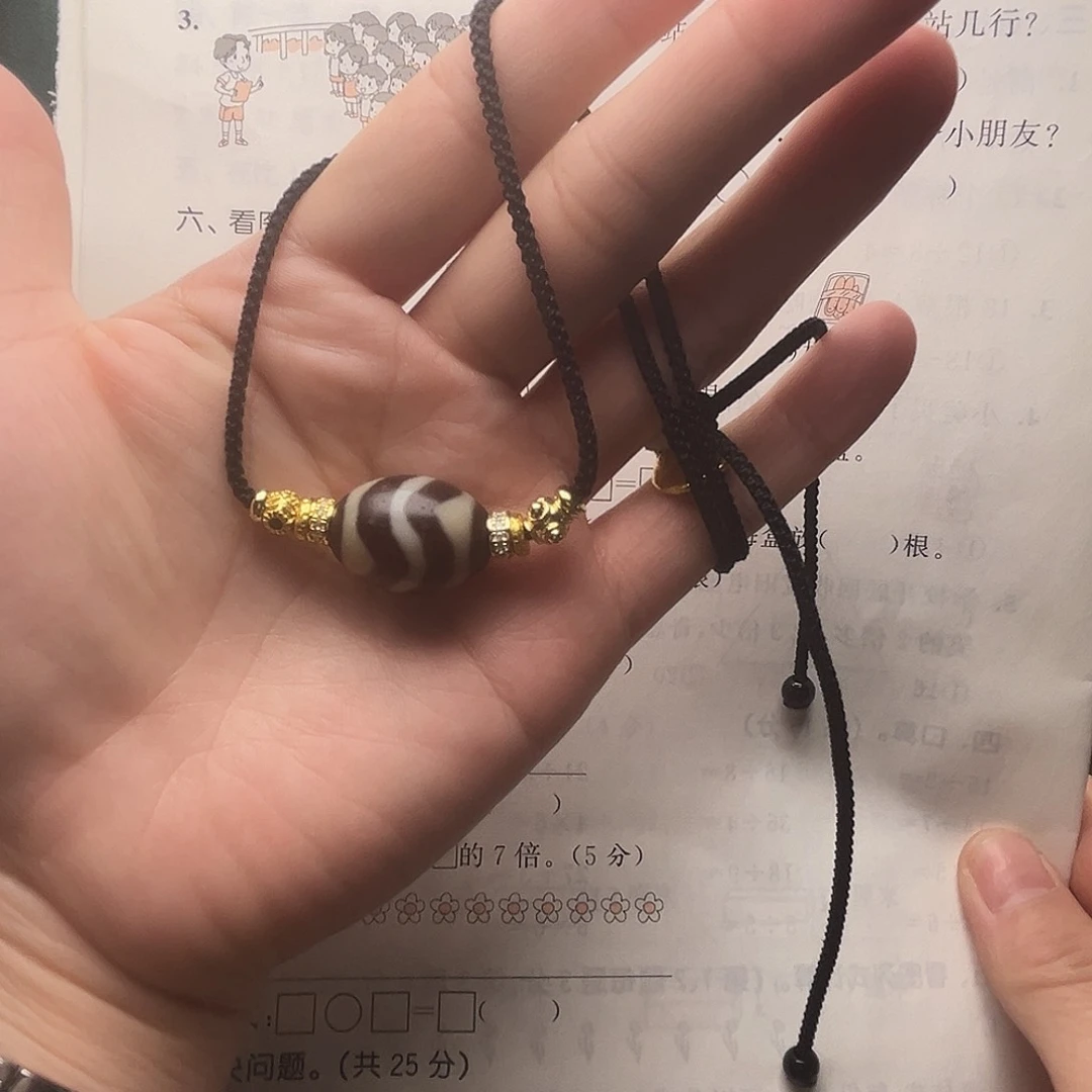 玛瑙/玉髓颈饰合金