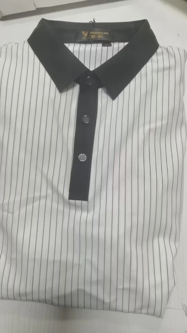 387号男条纹短袖180斤(3)