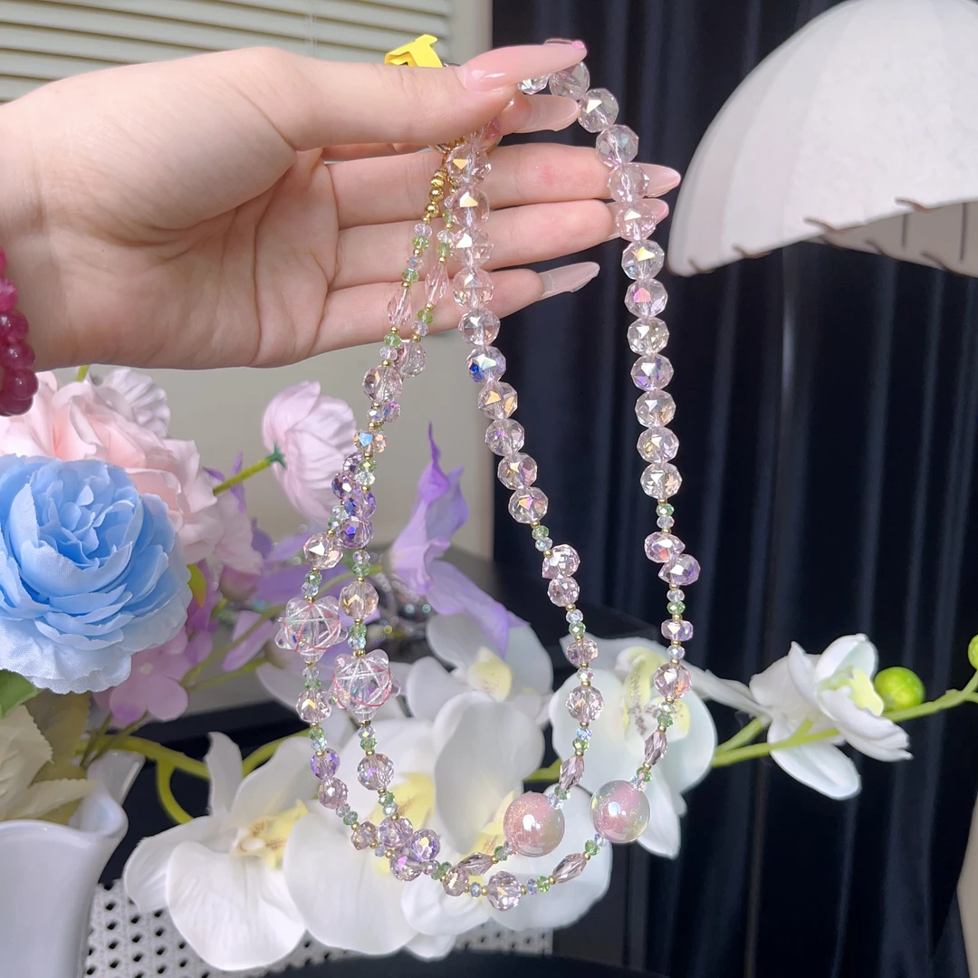 Xbing饰品原创手机挂件防丢手机链挂绳夏季新款060