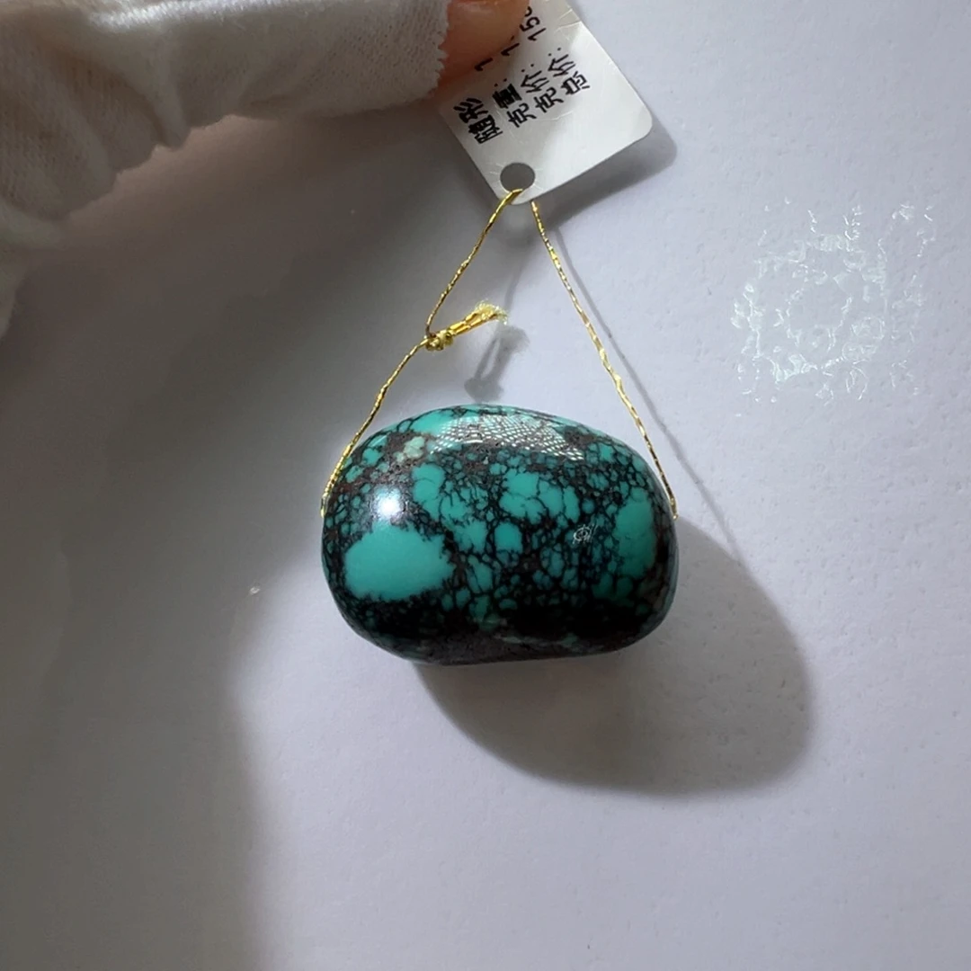 绿松石未镶嵌挂件