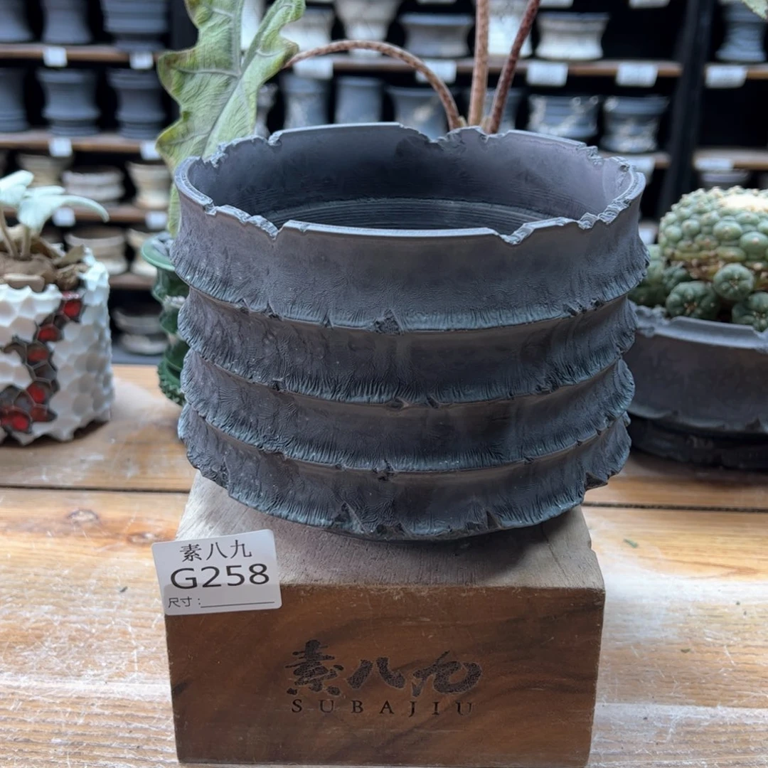 素八九陶瓷内口15高12.5