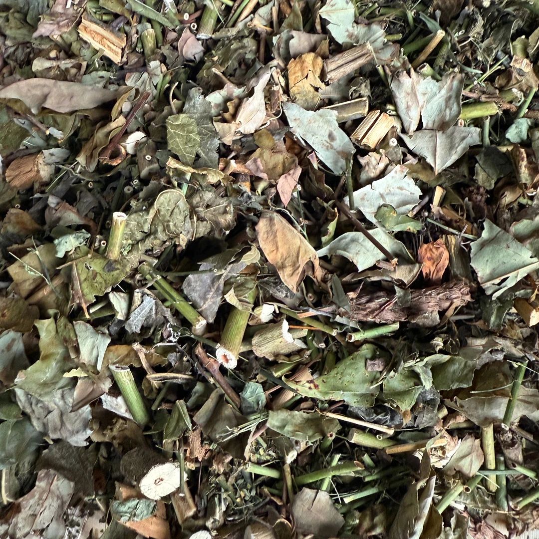 湖南农家特产自晒野生干凉茶叶叶散装枝叶可煲汤煮水饮用