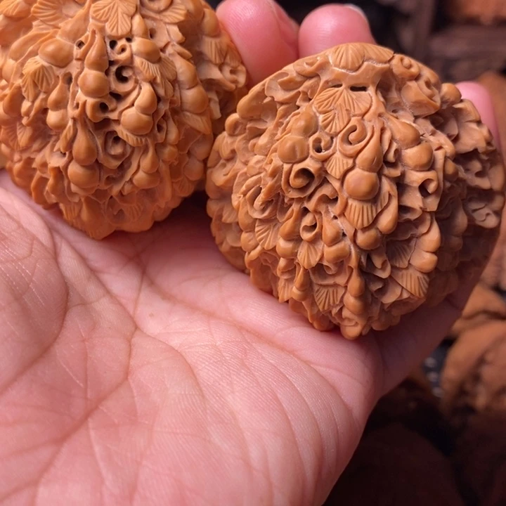 文玩核桃把件葫芦