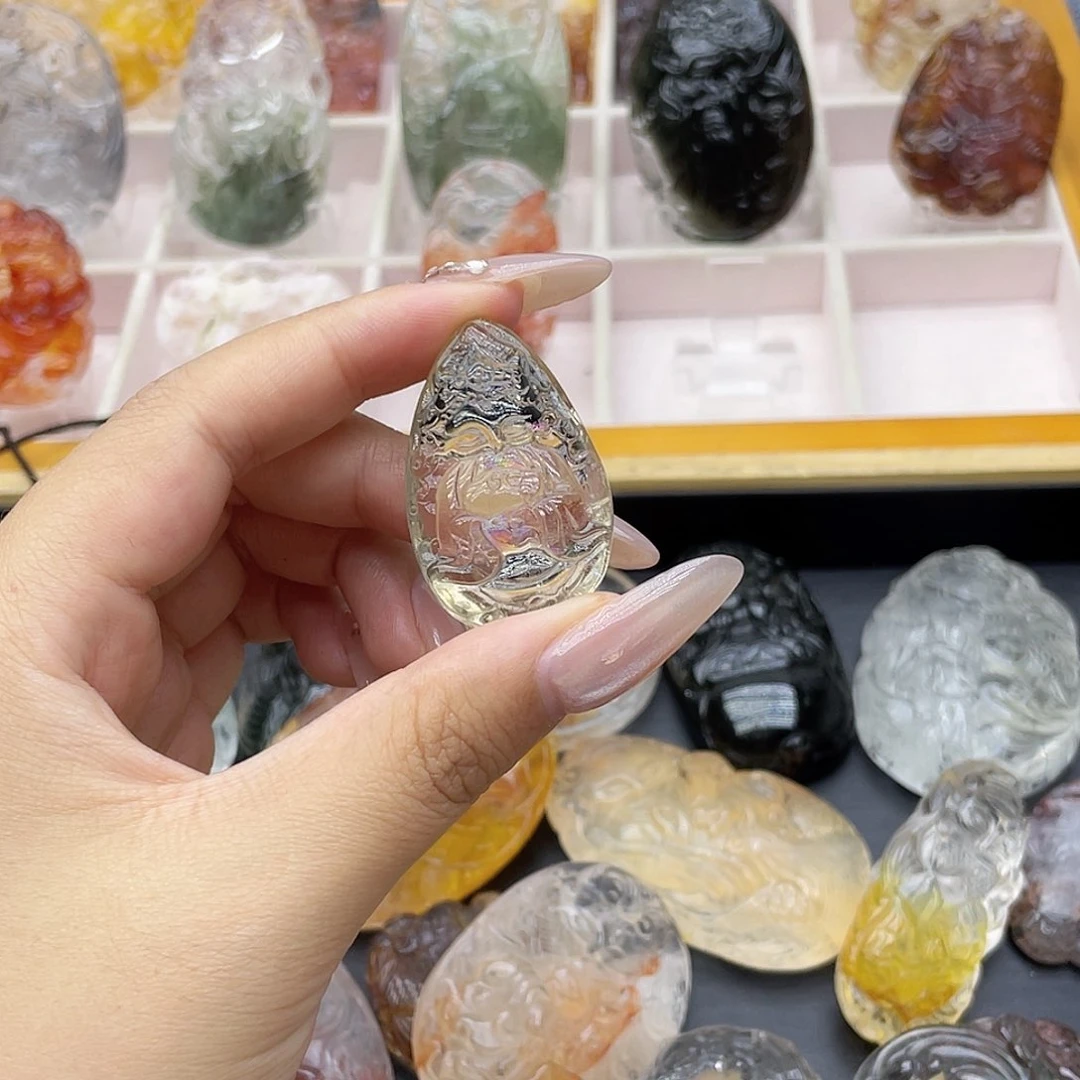 颈饰未镶嵌水晶天然