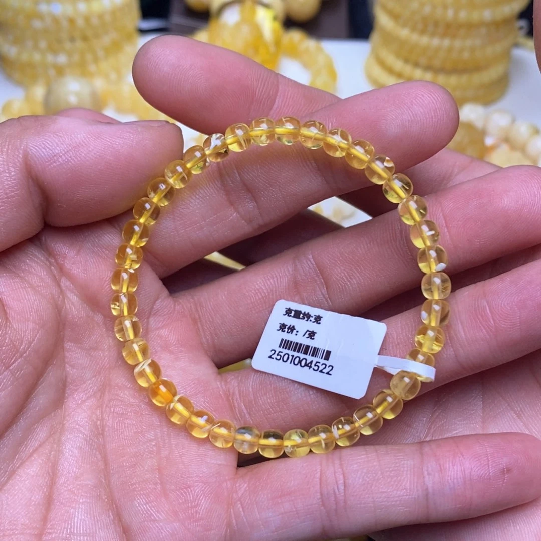 【闪购商品】蜜蜡裸石未镶嵌佳*5+老型手串