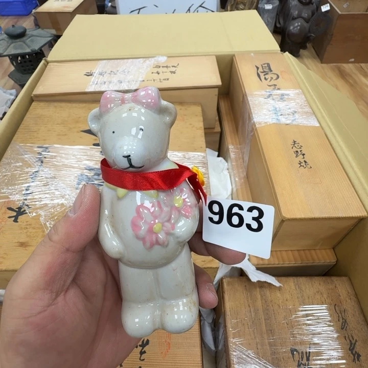 瓷片工艺品摆件瓷器摆件正能量