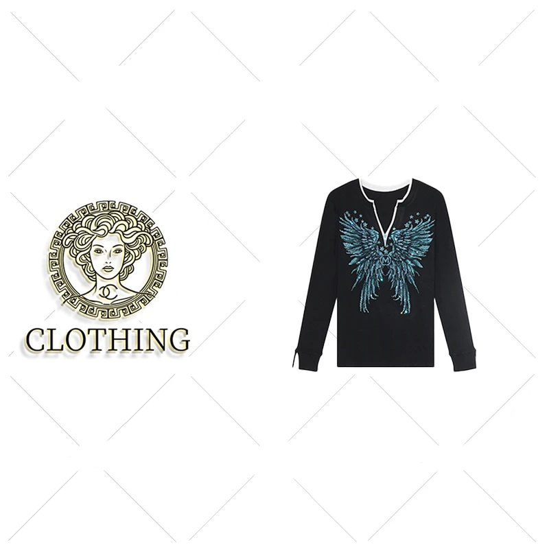 【CLOTHING/原创设计】B98651新款洋气百搭休闲上衣