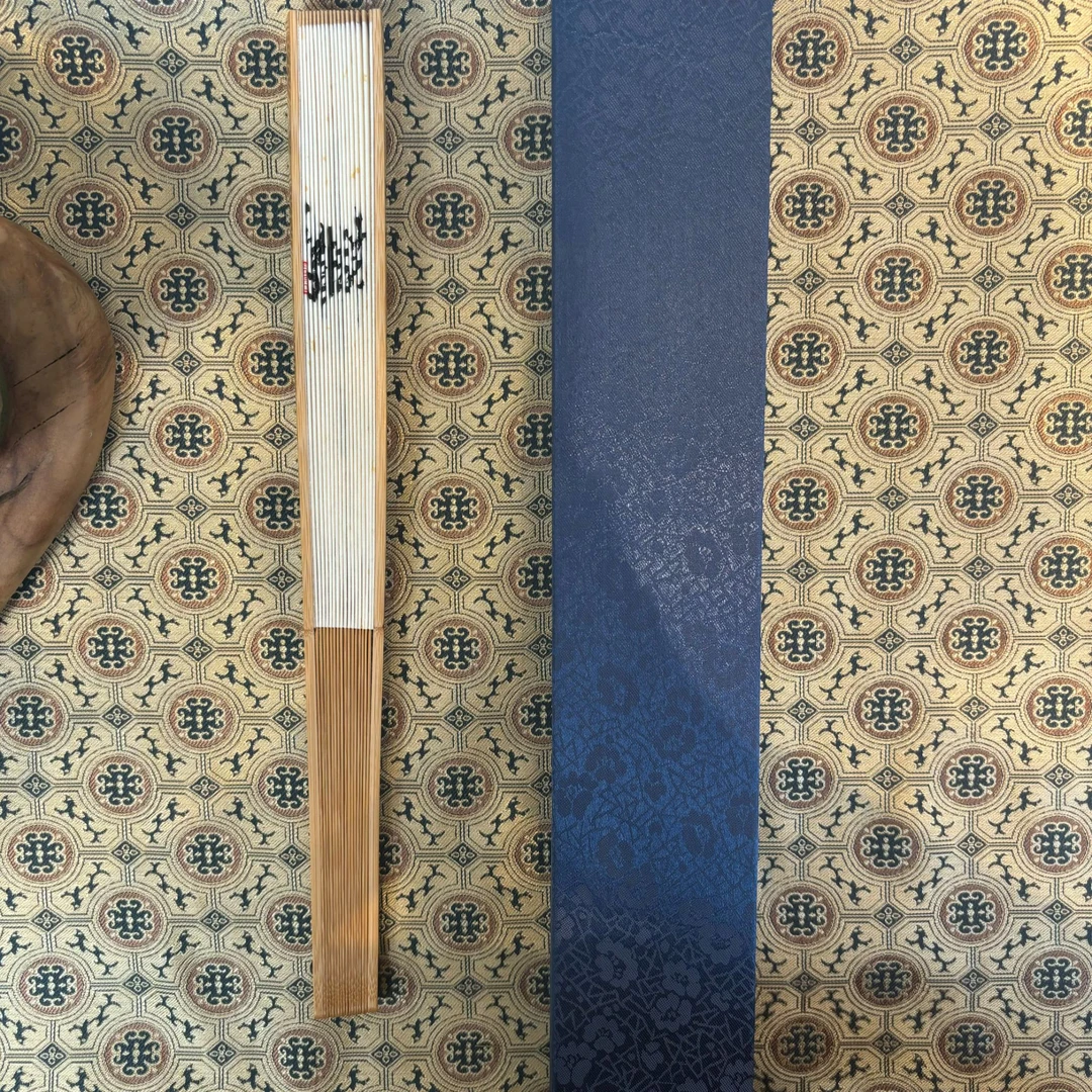 【一扇清风】-玉竹-【彩蛋B65】-9.5寸书法手写手绘国风扇子-带礼盒