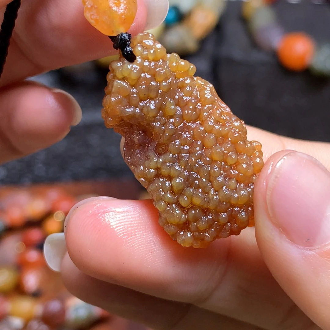 未镶嵌玛瑙/玉髓珠宝半成品