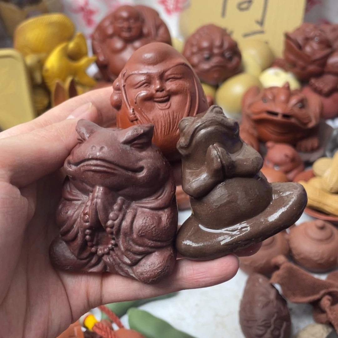 紫砂茶宠紫砂瑕疵