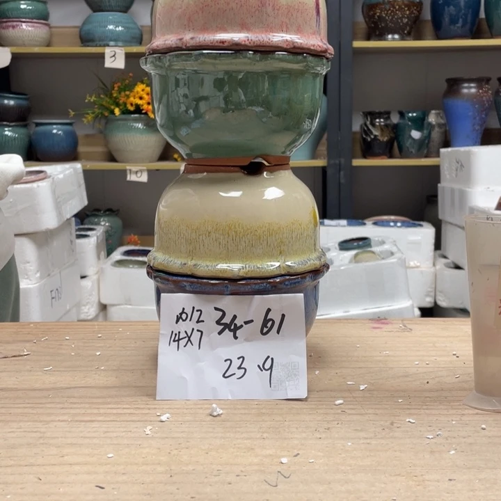 紫砂花盆多肉花盆微瑕61